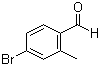 structure of CAS# 24078-12-4, 4-溴-2-甲基苯甲醛