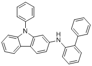 9-苯基-N-(2-苯基苯基)咔唑-2-胺分子结构 (CAS 2408008-09-1)