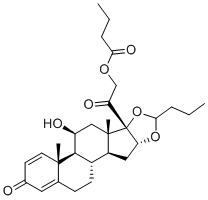 structure of CAS# 2408495-96-3, 布地奈德21-丁酸酯杂质
