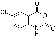 6-氯靛红酸酐分子结构 (CAS 24088-81-1)