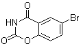 6-溴-2H-1,3-苯并[e][1,3]恶嗪-2,4(3H)-二酮分子结构 (CAS 24088-82-2)