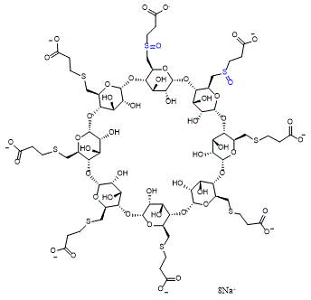 舒更葡糖钠杂质11分子结构 (CAS 2412953-09-2)