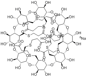 CAS 登录号：2412953-14-9, 舒更葡糖非对映体2亚砜钠