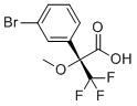 (R)-2-(3-溴苯基)-3,3,3-三氟-2-甲氧基丙酸分子结构 (CAS 2413046-52-1)