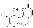 cis-(+)-Khellactone molecular structure (CAS 24144-61-4)