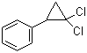 structure of CAS# 2415-80-7, (2,2-Dichlorocyclopropyl)benzene