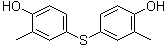 二(4-羟基-3-甲基苯基)硫醚分子结构 (CAS 24197-34-0)