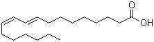 共轭亚油酸分子结构 (CAS 2420-56-6)