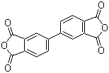 structure of CAS# 2420-87-3, 3,3',4,4'-联苯四羧酸二酐