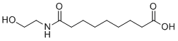 壬二酰胺单乙醇胺分子结构 (CAS 242132-61-2)