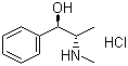 盐酸右旋麻黄碱分子结构 (CAS 24221-86-1)