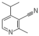 CAS 登录号：242474-49-3, 2-甲基-4-(1-甲基乙基)-3-吡啶甲腈