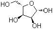 structure of CAS# 24259-59-4, Ribose