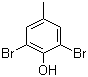 structure of CAS# 2432-14-6, 2,6-二溴-4-甲基苯酚