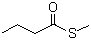 硫代丁酸甲酯分子结构 (CAS 2432-51-1)