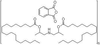 CAS # 243465-30-7, Hybrne PS 2550, 1,3-Isobenzofurandione polymer with 1,1'-iminobis[2-propanol] octadecanoate