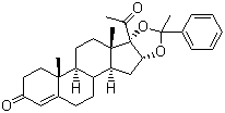CAS # 24356-94-3, Algestone acetophenide, (16alpha(R))-16,17-((1-Phenylethylidene)bis(oxy))-pregn-4-ene-3,20-dione, Dihydroxyprogesterone acetophenide