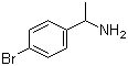 4-溴-alpha-苯乙胺分子结构 (CAS 24358-62-1)