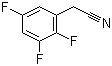 2,3,5-三氟苯乙腈分子结构 (CAS 243666-14-0)