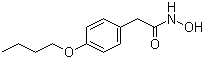 structure of CAS# 2438-72-4, 丁苯羟酸