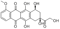 structure of CAS# 24385-10-2, 阿霉酮
