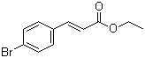 反式-4-溴肉桂酸乙酯分子结构 (CAS 24393-53-1)