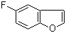 5-氟苯并呋喃分子结构 (CAS 24410-59-1)