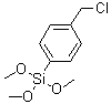 structure of CAS# 24413-04-5, [4-(氯甲基)苯基]三甲氧基硅烷