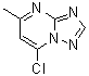 structure of CAS# 24415-66-5, 7-氯-5-甲基[1,2,4]三唑并[1,5-a]嘧啶
