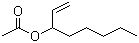 1-辛烯-3-醇乙酸酯分子结构 (CAS 2442-10-6)