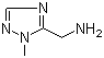1-甲基-1H-1,2,4-三唑-5-甲胺分子结构 (CAS 244639-03-0)