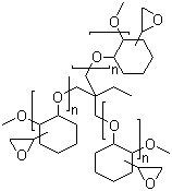 脂环族环氧树脂分子结构 (CAS 244772-00-7)