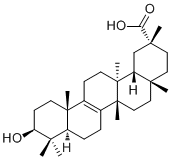 Bryonolic acid molecular structure (CAS 24480-45-3)