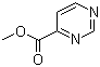 structure of CAS# 2450-08-0, 嘧啶-4-羧酸甲酯