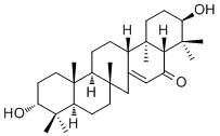 3,21-二羟基-14-山芝烯-16-酮分子结构 (CAS 24513-51-7)