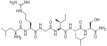 CAS # 245329-01-5, L-Leucyl-L-arginylglycyl-L-isoleucyl-L-leucyl-L-serinamide