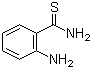2-氨基硫代苯甲酰胺分子结构 (CAS 2454-39-9)
