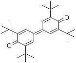 structure of CAS# 2455-14-3, 3,3',5,5'-四叔丁基-4,4'-联苯醌