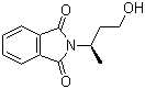 structure of CAS# 245728-73-8, 2-[(1R)-3-Hydroxy-1-methylpropyl]-1H-isoindole-1,3(2H)-dione
