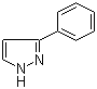 3-苯基吡唑分子结构 (CAS 2458-26-6)