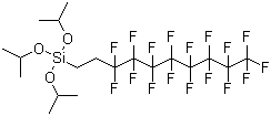 structure of CAS# 246234-80-0, 十七氟癸基三异丙氧基硅烷
