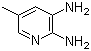 structure of CAS# 24638-29-7, 2,3-二氨基-5-甲基吡啶