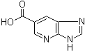 structure of CAS# 24638-31-1, 3H-咪唑并[4,5-b]吡啶-6-羧酸