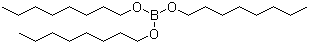 structure of CAS# 2467-12-1, Trioctyl borate