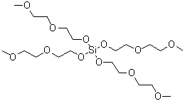 CAS 登录号：24685-89-0, 四[2-(2-甲氧基乙氧基)乙基]硅酸酯