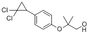 CAS # 2469279-29-4, Ciprofibrate EP Impurity C, 2-(4-(2,2-Dichlorocyclopropyl)phenoxy)-2-methylpropan-1-ol