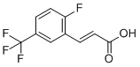 structure of CAS# 247113-91-3, 2-氟-5-(三氟甲基)肉桂酸