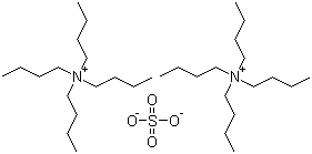 structure of CAS# 2472-88-0, Bis(tetrabutylammonium) sulphate