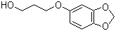 3-(1,3-苯并二恶茂-5-氧基)-1-丙醇分子结构 (CAS 247228-25-7)