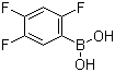 structure of CAS# 247564-72-3, 2,4,5-Trifluorophenylboronic acid